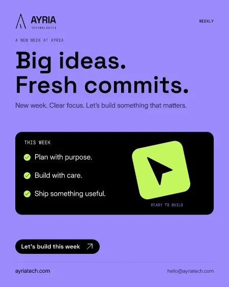 Fresh commits flyer preview