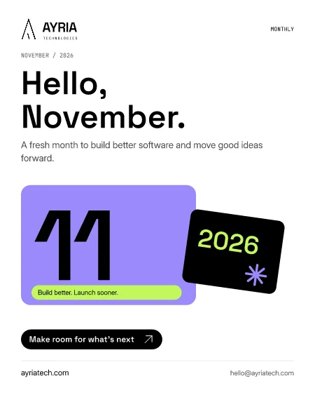 Hello, new month flyer preview