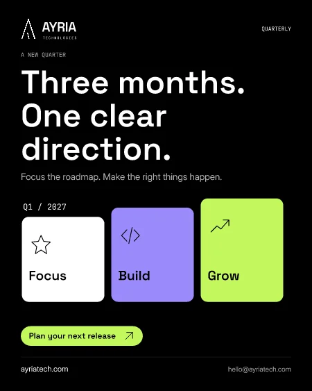 A clear direction flyer preview