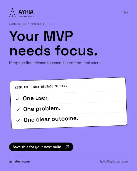 Focus your first release flyer preview