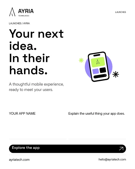 Built for their hands flyer preview