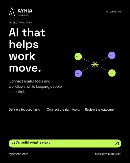 Keep useful work moving flyer preview