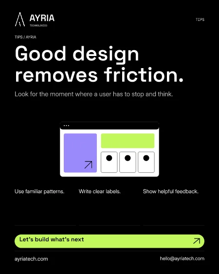 Make the experience easier flyer preview