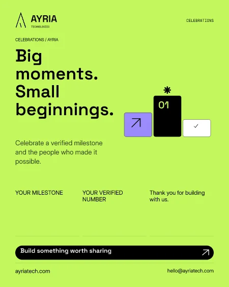 Made of small wins flyer preview